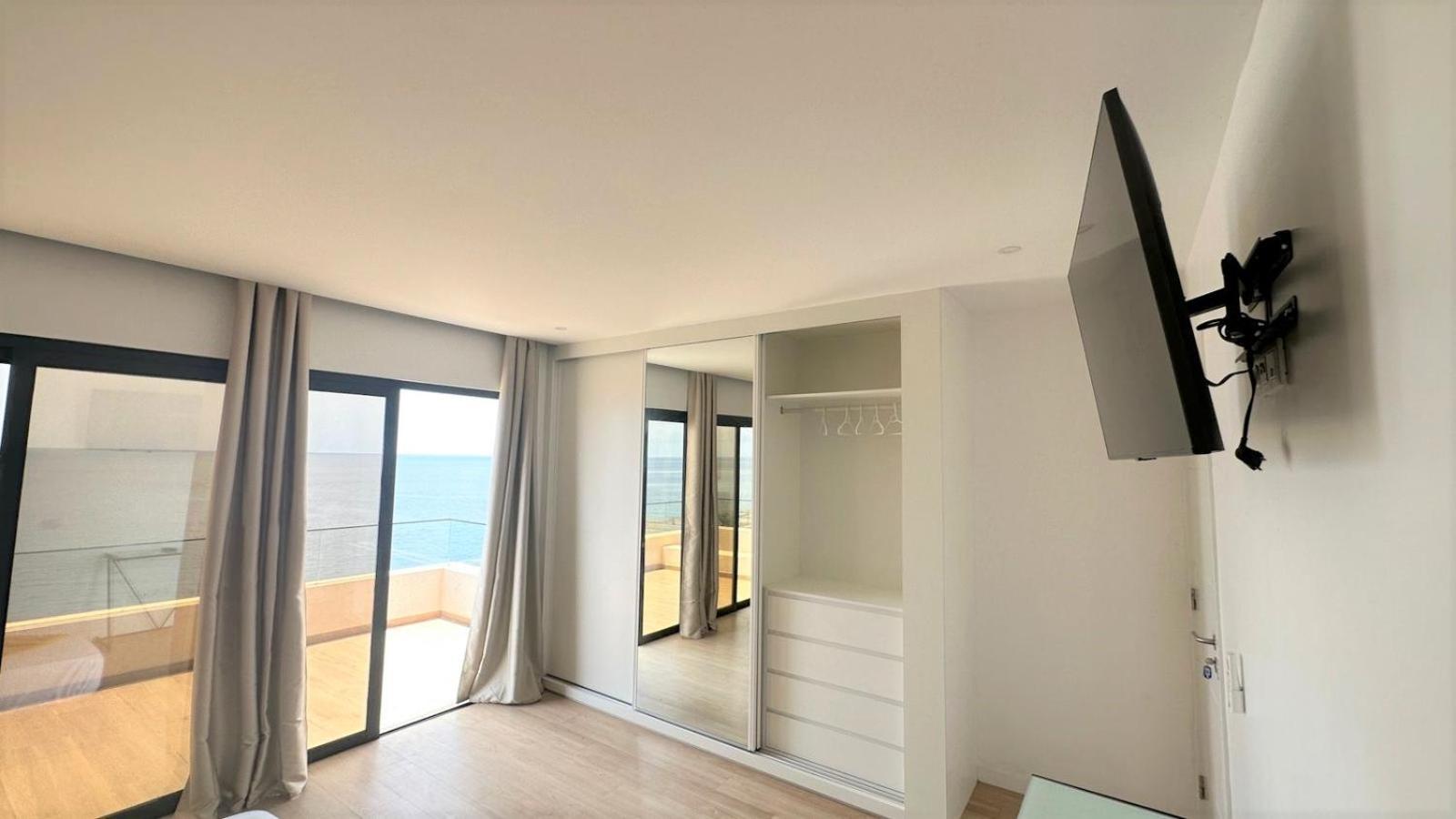 Ocean Mirror Apartment Praia Luaran gambar